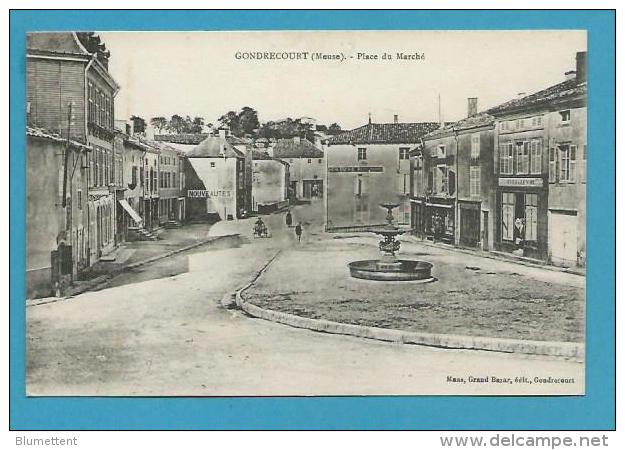 CPA Place Du Marché GONDRECOURT 55 - Gondrecourt Le Chateau