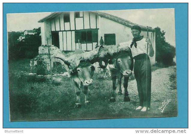 CPA 226 - Les Boeufs Coiffés - GUETARY - PAYS BASQUE 64 - Guethary