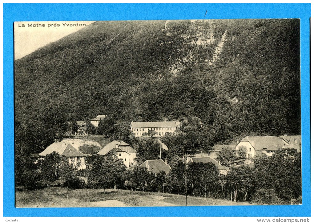 GG333, La Motte Près Yverdon, édit. Maurice Marchand, Circulée 1930 - Yverdon-les-Bains 