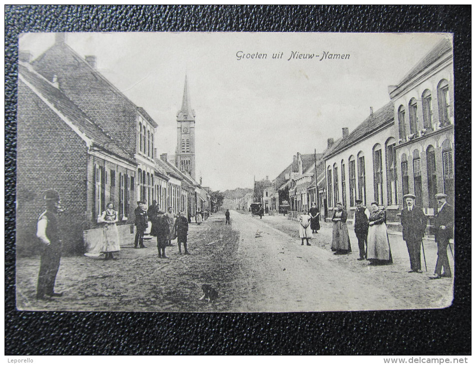 AK NIEUW NAMEN B.HULST Strasse 1914  //// D*17457 - Hulst