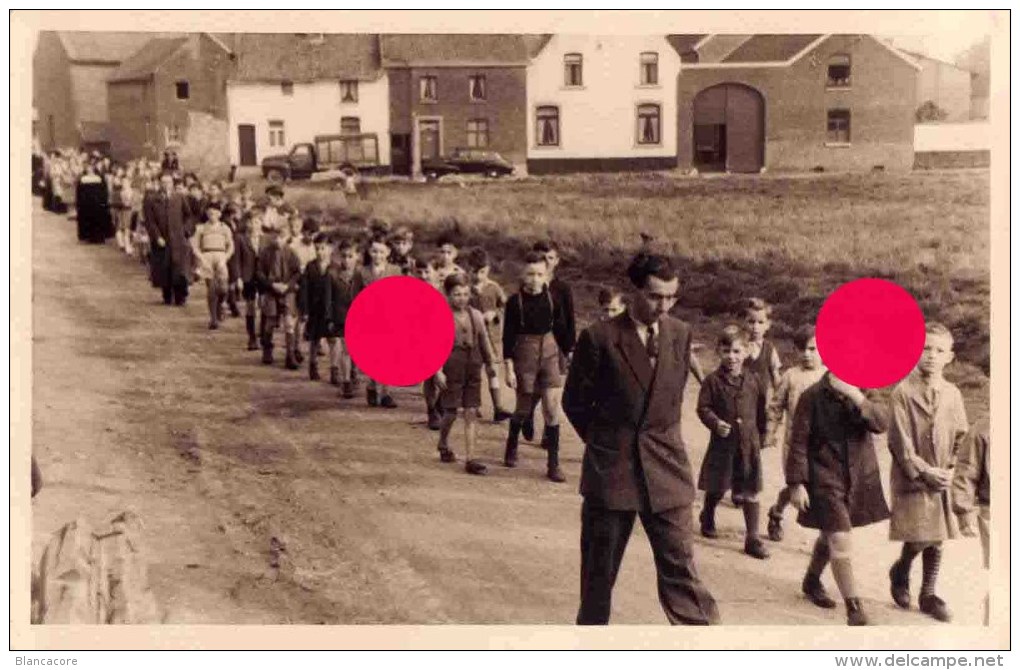 FUNERAILLES à VILLERS L´ EVEQUE  AWANS Carte Photo - Awans