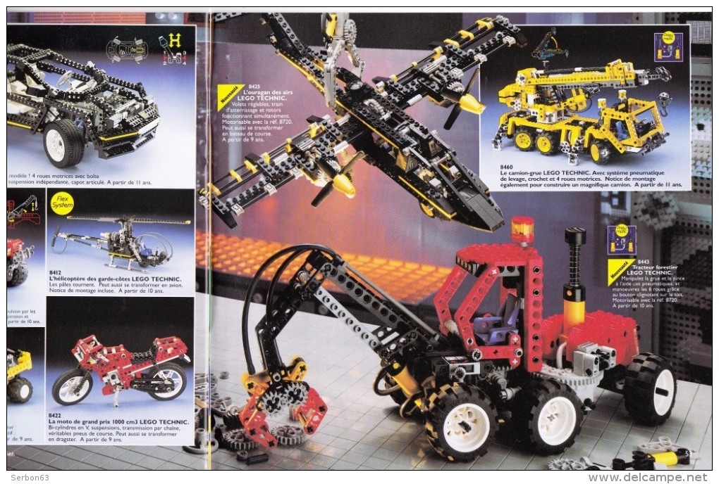 UN CATALOGUE LEGO DE 1996 NEUF DE 56 PAGES EN COULEUR VENDU EN L'ETAT TECHNIC SYSTEM DUPLO... - Kataloge