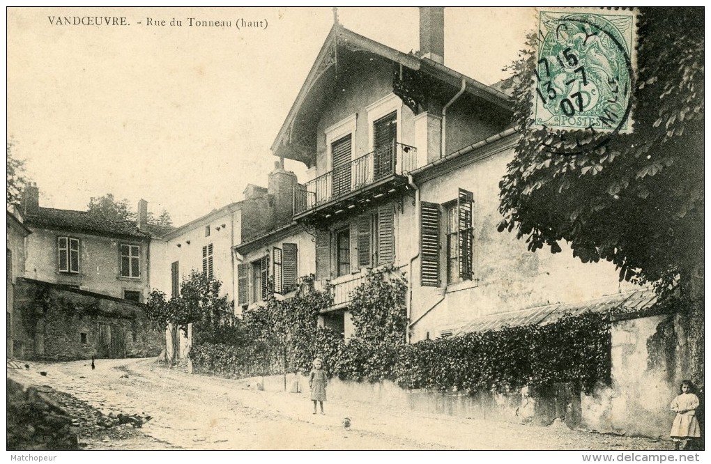 VANDOEUVRE -54- RUE DU TONNEAU (HAUT) - Vandoeuvre Les Nancy