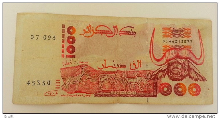 ALGERIA 1000 DINARS 1992 - Algeria