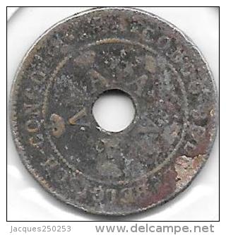 10 Centimes Congo-Belge 1925 - 1910-1934: Albert I