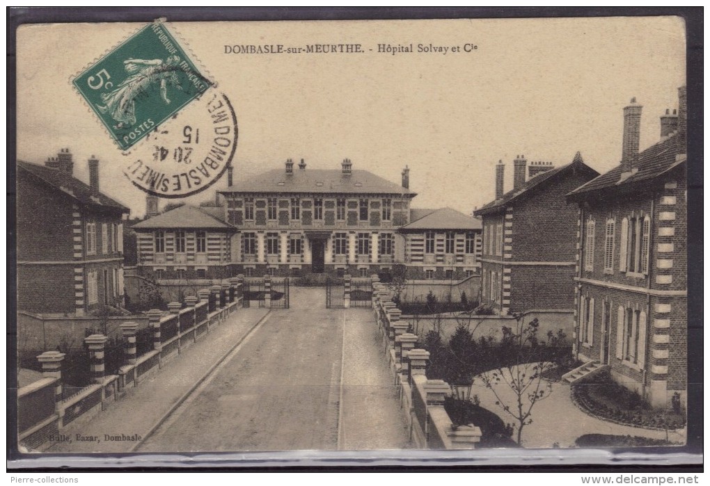 Dombasle-sur-Meurthe - Meurthe Et Moselle - Hopital Solvay Et Cie - Autres & Non Classés