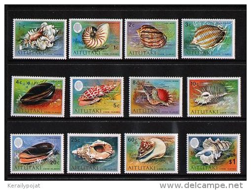 Aitutaki - 1974 Shells MNH__(TH-2403) - Aitutaki