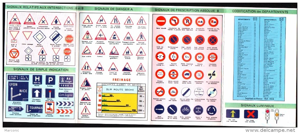 LOT De 3 Petits Calendriers  AUTOMOBILES, Citroën, Signalisation Routière - Formato Piccolo : 1991-00