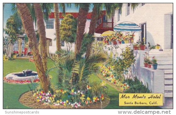 Mar Monte Hotel Santa Barbara California - Santa Barbara