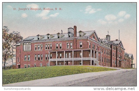 Saint Joseph's Hospital Nashua New Hampshire 1919 - Nashua