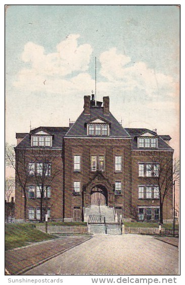 High School Bridgeport Connecticut 1909 - Bridgeport