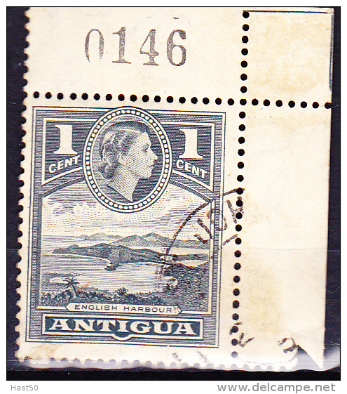 Antigua Und Barbuda - English Harbour 1953 - Gest. Used Obl. - 1858-1960 Crown Colony