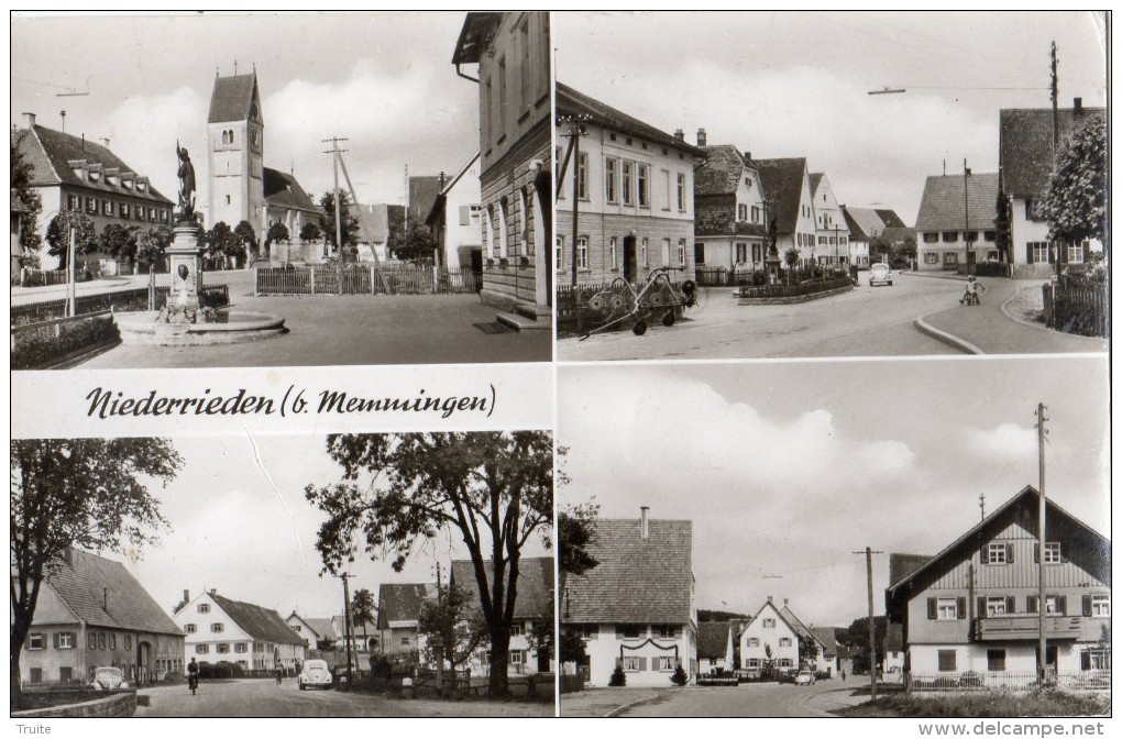 NIEDERRIEDEN (G. MEMMUINGEN) MULTIVUES RARES - Unterhaching