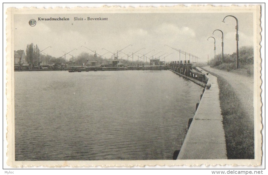 Kwaadmechelen. Sluis. Bovenkant. - Ham