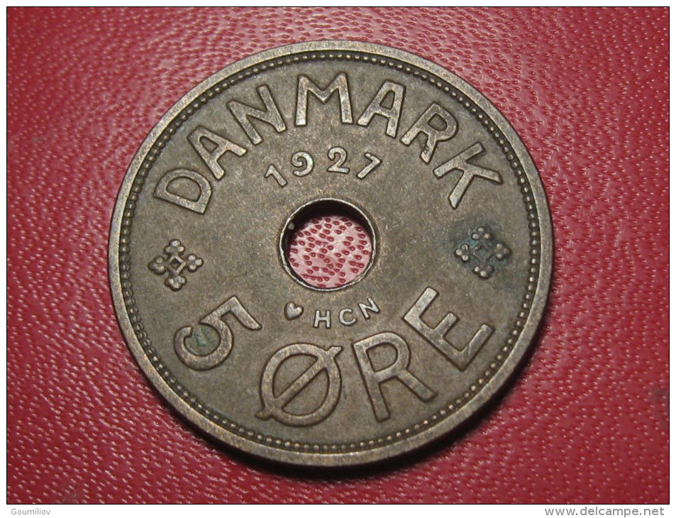 Danemark - 5 Ore 1927 1631 - Dänemark