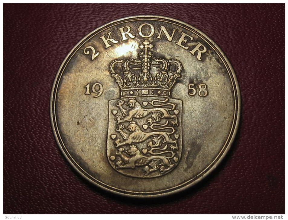 Danemark - 2 Kroner 1958 1681 - Denmark