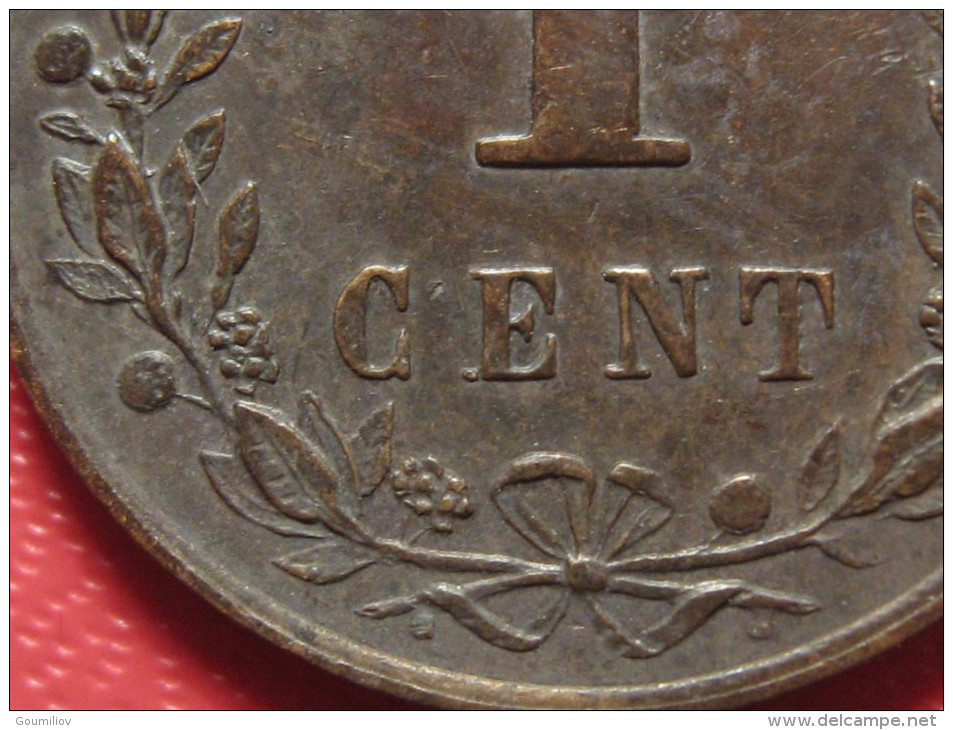 Pays-Bas - 1 Cent 1878 1722 - 1849-1890 : Willem III