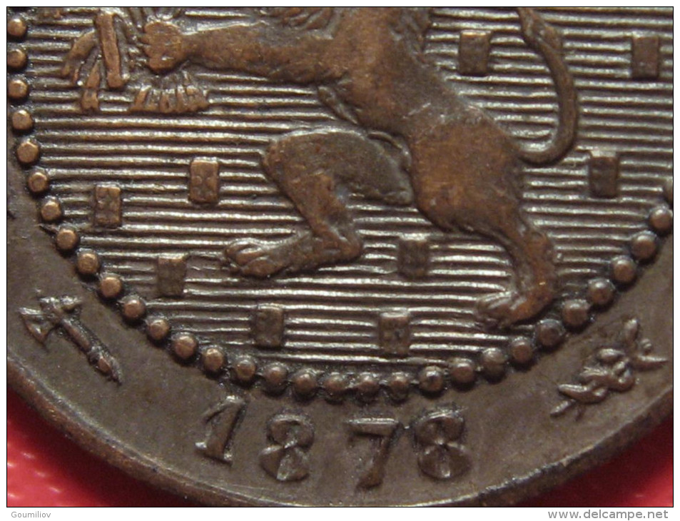 Pays-Bas - 1 cent 1878 1722