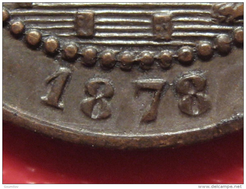 Pays-Bas - 1 cent 1878 1722