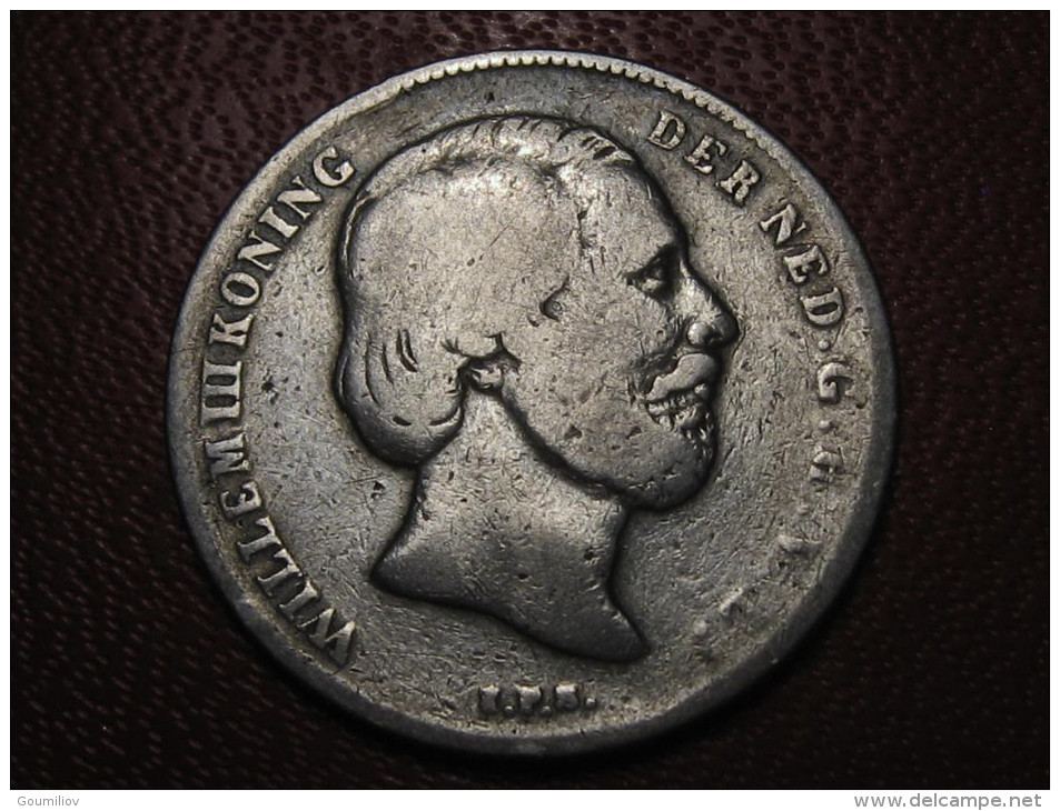 Pays-Bas - 1/2 Gulden 1863 1718 - 1849-1890 : Willem III