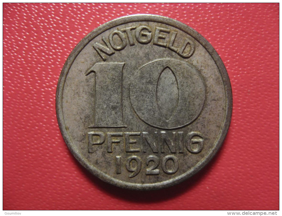 10 Pfennig 1920 - Notgeld - Stadt Warendorf 1571 - Monetari/ Di Necessità