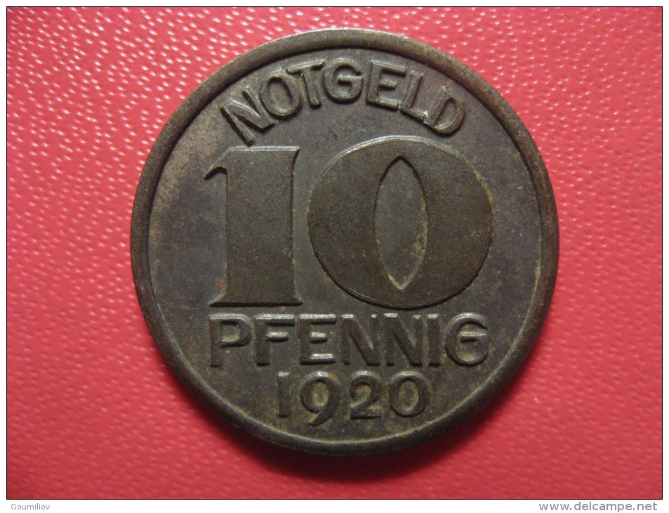 10 Pfennig 1920 - Notgeld - Stadt Warendorf 1573 - Notgeld