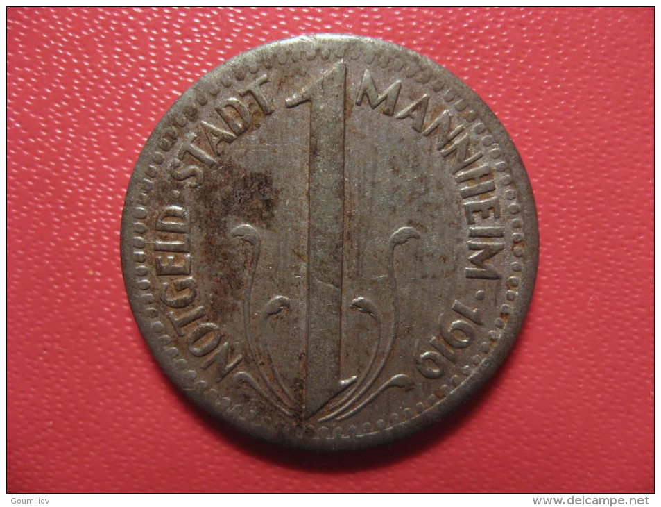 10 Pfennig 1919 - Notgeld - Stadt Mannheim 1586 - Monétaires/De Nécessité