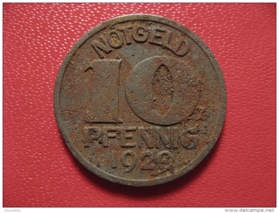 10 Pfennig 1920 - Notgeld - Stadt Halle 1860 - Monetari/ Di Necessità