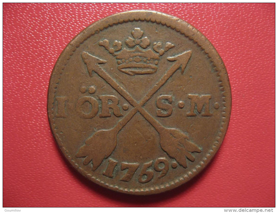 Suède - 1 Ore 1769 SM 1923 - Sweden