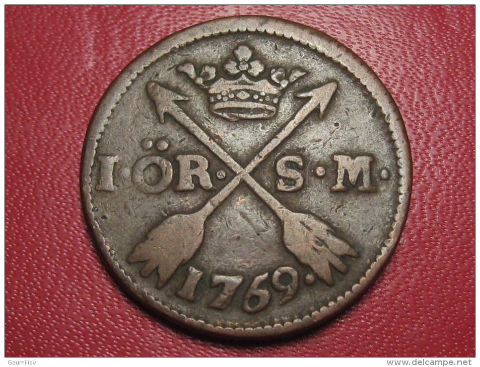 Suède - 1 Ore 1769 SM 1923 - Sweden