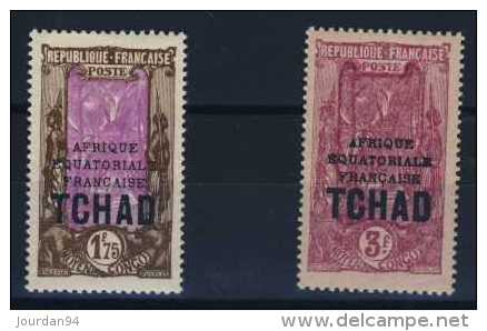 TCHAD  N°  54A    - 55 - Unused Stamps