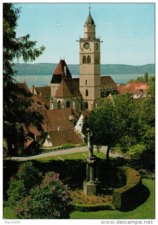 UBERLINGEN/BODENSEE   BLICK ZUM  MUNSTER     (VIAGGIATA) - Ueberlingen