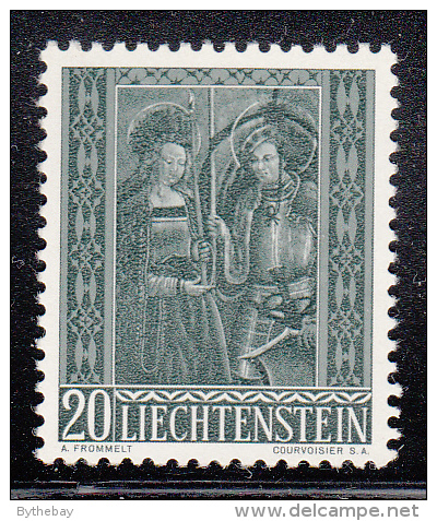 Liechtenstein MNH Scott #329 20rp Sts Moritz And Agatha - Christmas - Neufs