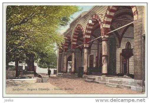 SARAJEVO - Beg Mosque ( Bosnia And Herzegovina ) * Travelled * Islam Religion Mosque AK Ansichtskarten - Islam