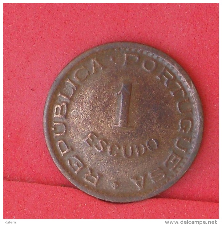 ANGOLA  1  ESCUDOS  1956   KM# 76  -    (Nº12599) - Angola