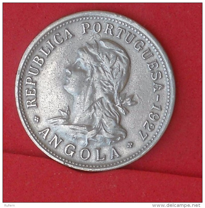 ANGOLA  50  CENTAVOS  1927   KM# 69  -    (Nº12604) - Angola