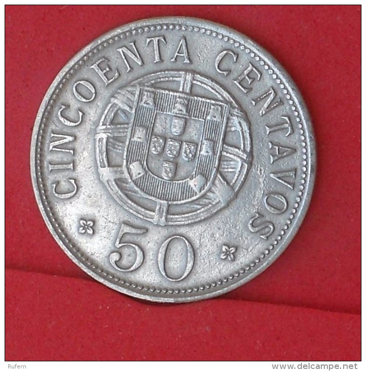 ANGOLA  50  CENTAVOS  1927   KM# 69  -    (Nº12604) - Angola