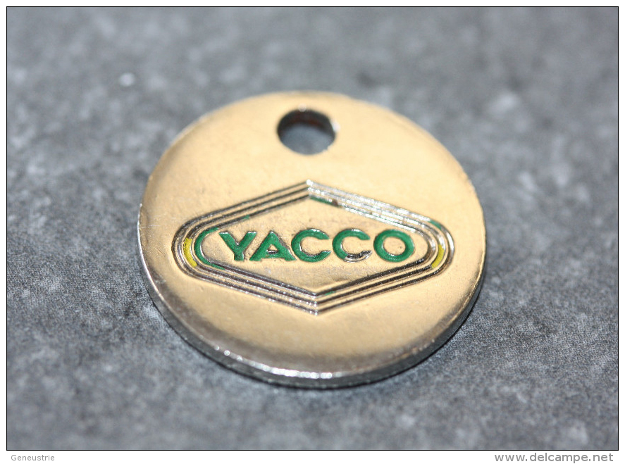 Jeton De Caddies "Yacco" Huile Moteur - Produits Pétroliers - Caddie Token - Jetons De Caddies