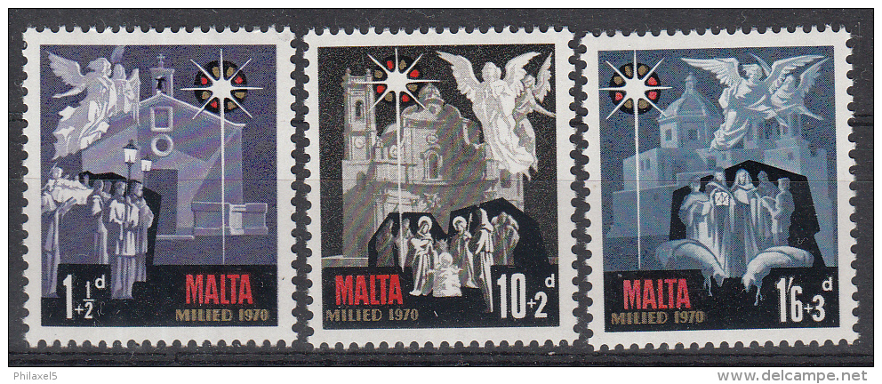 Malta - Kerstmis/Weihnachten/Christmas - MNH - M 417-419 - Christmas