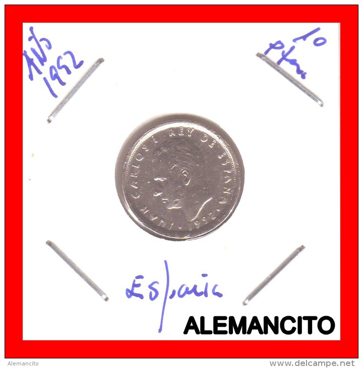 ESPAÑA  - 10 PTAS  AÑO  1992 - 10 Pesetas