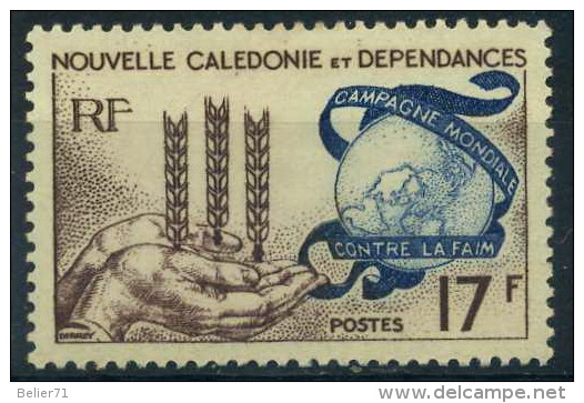 France, Nouvelle Calédonie : N° 307 X Année 1963 - Neufs