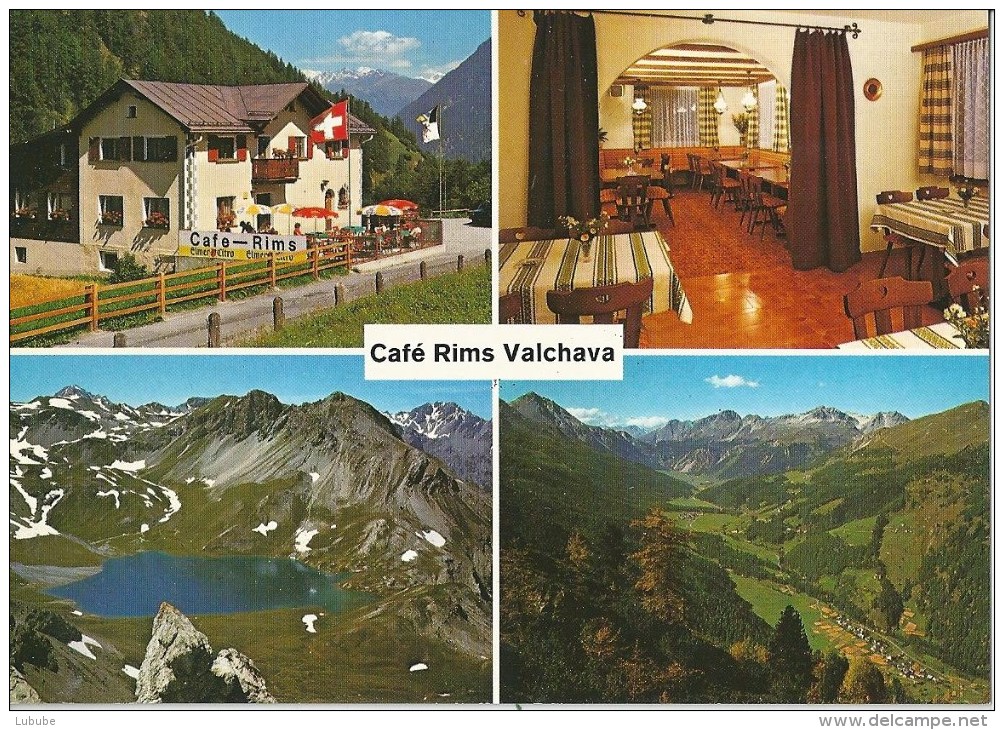 Valchava Münstertal - Café Rims  (4 Bilder)            Ca. 1980 - Valchava