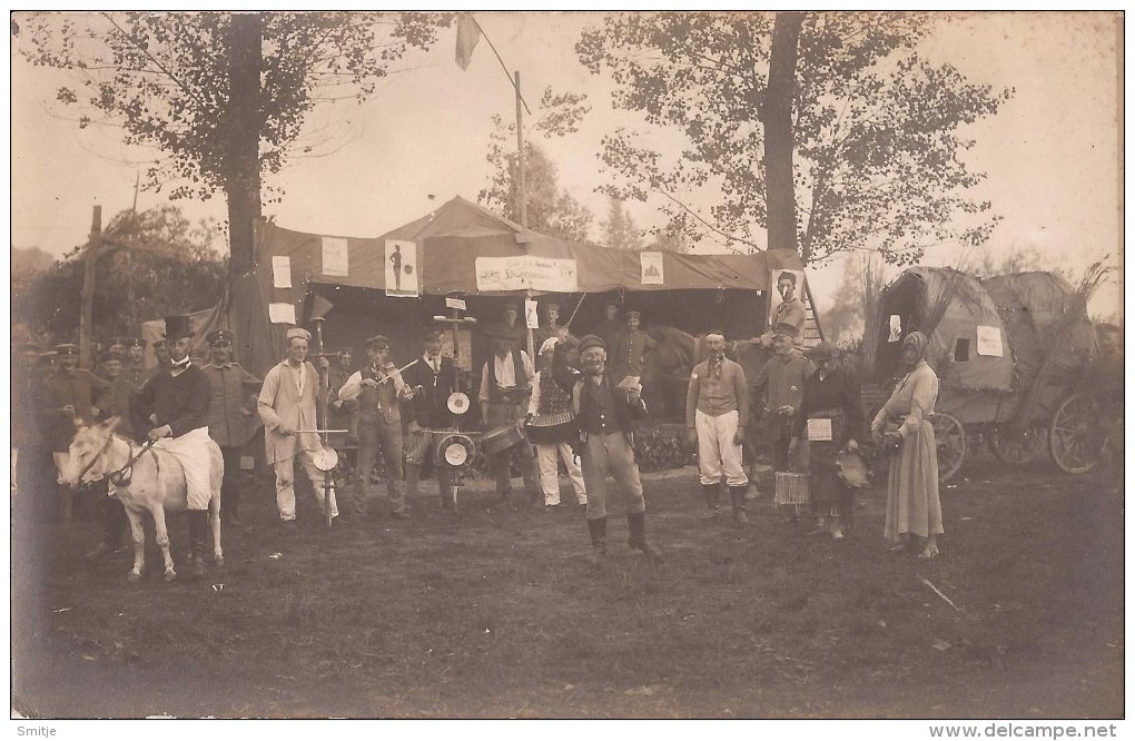 SEGGEBRUCH STADTHAGEN SCHAUMBURG LIPPE - CA. 1910 - FOTO AK - ZIGEUNER MILITAIR MILITÄR THEATER SPIELEREI - Schaumburg