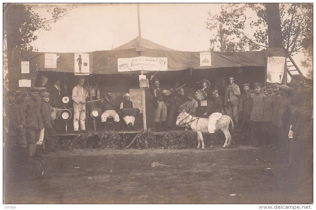 SEGGEBRUCH STADTHAGEN SCHAUMBURG LIPPE - CA. 1910 - FOTO AK - ZIGEUNER MILITAIR MILITÄR THEATER SPIELEREI - Schaumburg