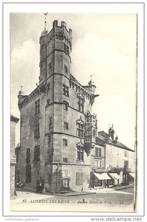 Cp, 70, Luxeuil-les-Bains, Ancien Hôtel De Ville - Luxeuil Les Bains