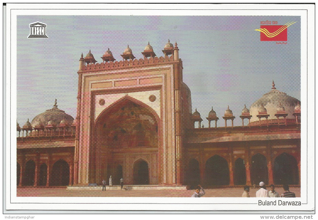 UNESCO World Heritage Site , Monument,Buland Darwaza, Fathepur Sikri, The City Of Victory, By India Post - Islam