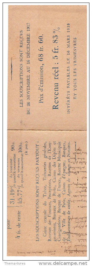 Petit Calendrier SOUSCRIPTION 1918 (PPP1315) - Petit Format : 1901-20