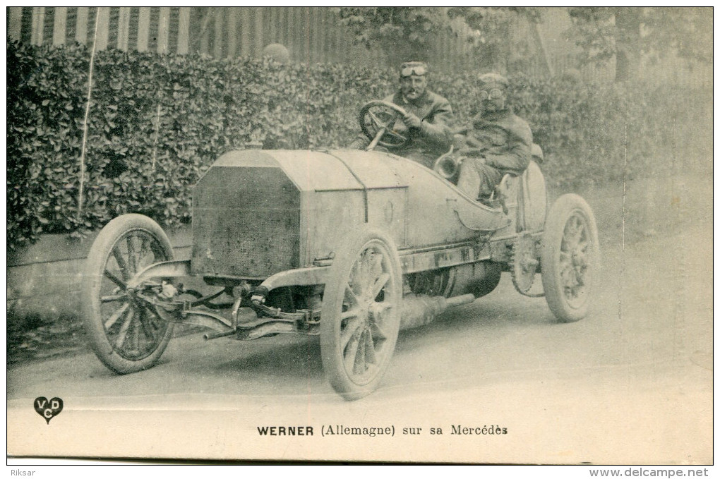 AUTOMOBILE(MERCEDES) WERNER(ALLEMAGNE) - Autres & Non Classés