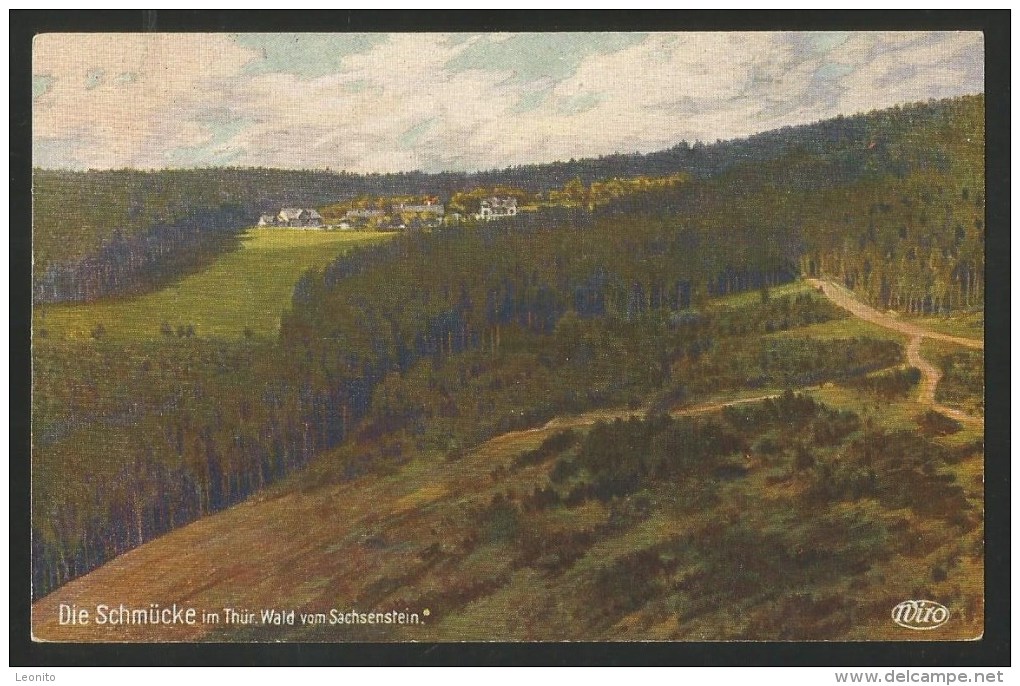 HELDRUNGEN Thüringen Gehlberg Rennsteig Die SCHMÜCKE Vom Sachsenstein 1922 - Heldrungen