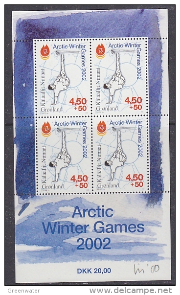 Greenland 2002 Arctic Winter Games M/s ** Mnh (25344) - Blocks & Sheetlets